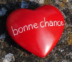 80361 Hearts "bonne chance"